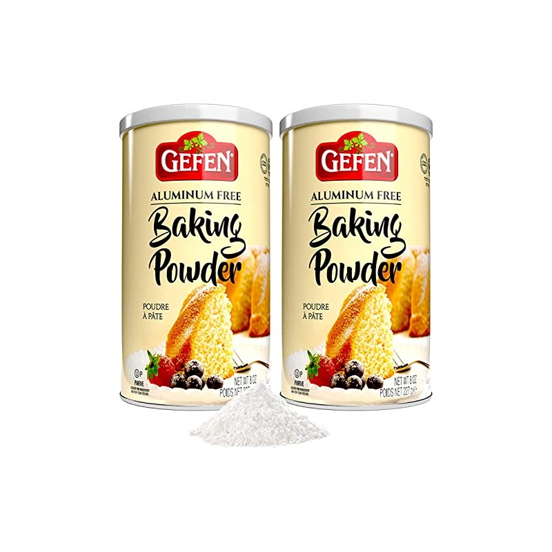 Gefen Baking Powder 227g (Pack of 2) | Gluten Free,
