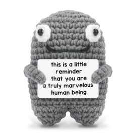 Insaizom Emotional Support Crochet - Ideal Appreciation Gift, Thank You, Friendship & Coworker Gifts (Thank You)