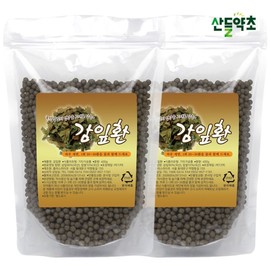 Domestic persimmon leaf pills 400gx2 pack / 국내산 감잎환 400gx2팩