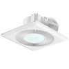 FWASTT Bathroom 12IN Exhaust Fan with Light 165CFM 3CCT Shower