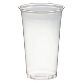 VEPATIM 50 Drinking Cups Smoothies Cups Dessert Cups 500 ml Diameter 95 mm PET Crystal Clear