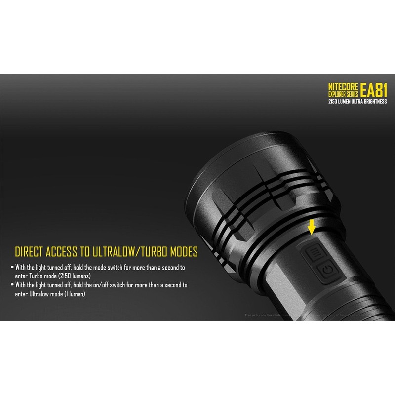 Nitecore EA81 Cree XHP50 Searchlight Flashlight