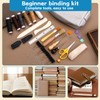 Axmru 49 Pcs Bookbinding Kits for Beginners Bookbinding Tools Book