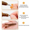 THKFISH Fishing Hooks Twist-Lock Hooks Weighted Hooks Swimbait Hooks for