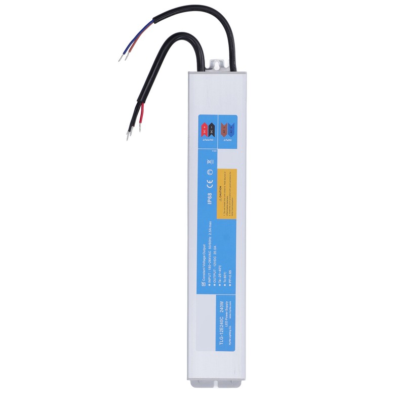 LED Power Supply Waterproof Driver 180‑264VAC to DC Converter Transformer