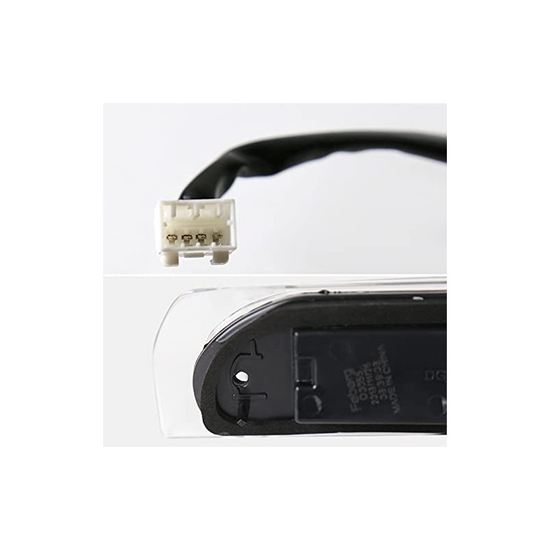 Spec-D Tuning Chrome LED 3rd Brake Light Compatible with 2002-2008