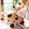 champracer Plush Toy Cow with Scarf, 30 cm Cute Plush