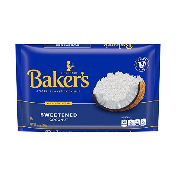 Baker’s Sweetened Angel Flake Coconut (14 Oz Bag)