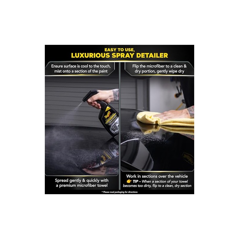 Meguiar's Gold Class Premium Quik Detailer G7624, 709 ml