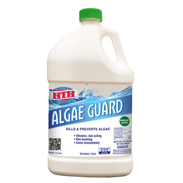 HTH 67045 Algae Guard 10 for Swimming Pools, 1 gal