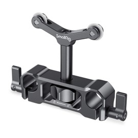 SMALLRIG Universal 15 mm LWS Rod Mount Lens Support Bracket Height Adjustable for DSLR Camera Shoulder Rig - 2727