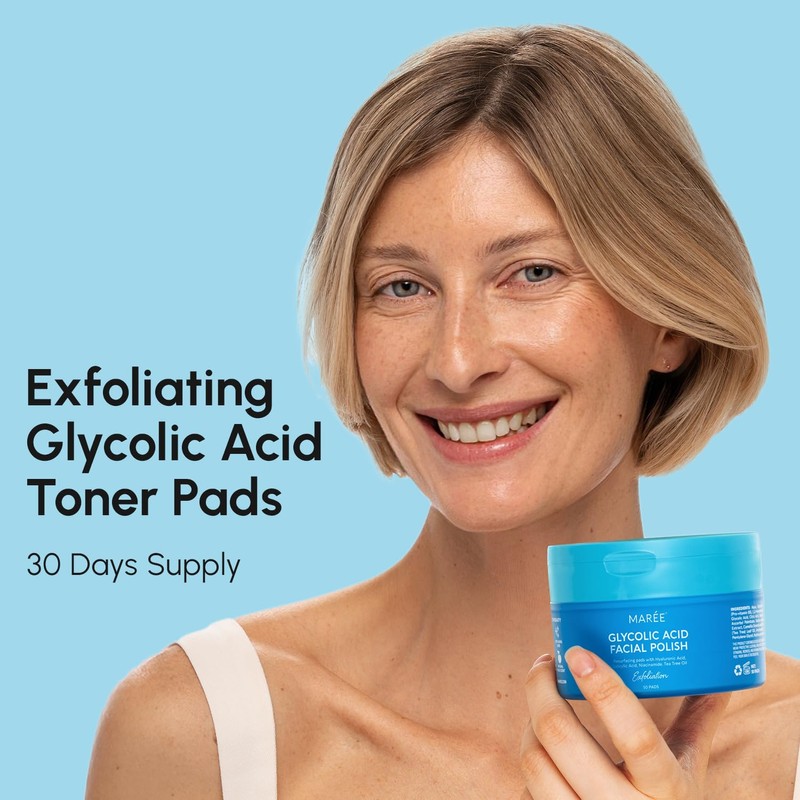 MAREE Glycolic Acid Polishes 2 PACK - Toner Polishes for