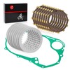 MOTO1988 Clutch Friction Plates Kit & Gasket For YAMAHA V