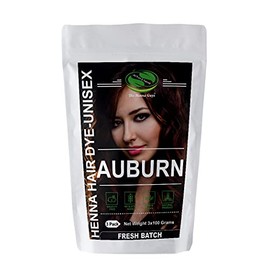 3 Packs of Auburn Henna Hair & Beard Color/Dye - Chemicals Free Hair Color -The Henna Guys