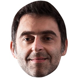 Ronnie O'sullivan (Smile) Celebrity Mask, Flat Card Face, Fancy Dress Mask