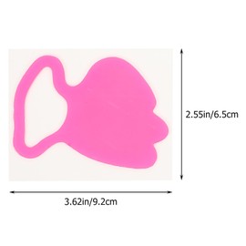 Beaupretty Silicone Face Patches 2pcs Wrinkle Nasolabial Folds Sticker Anti-wrinkle Silicone Patches Facial Mask for Men Face Stickers Face Wrinkle Stickers