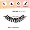 Minkissy Natural Looking False Lashes Pairs Eyelash Extensions for Makeup