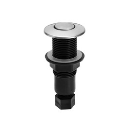 Create idea Air Switch 304 Stainless Steel Pneumatic Push Switch Air Switch Button Stainless Steel Push Button for Waste Disposal Machine Bathtubs Dishwashers