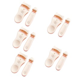 FRCOLOR 5sets Eyelash Applicator Tool Lash Curler Professional for False Lashes Travel-friendly 2pcs*5