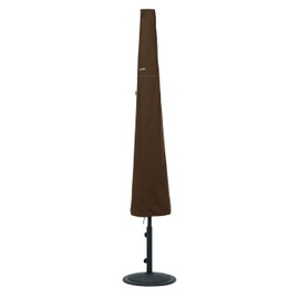 Classic Accessories 55-723-046601-RT Madrona Rainproof 11 Foot Patio Umbrella Cover, Dark Cocoa