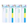4A Durable File Tabs,Divider Tabs,with PP Ruler,Page Marker Index Label
