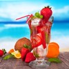 Mezchi 6 Pack Acrylic Milkshake Glasses, 15 OZ Plastic Old