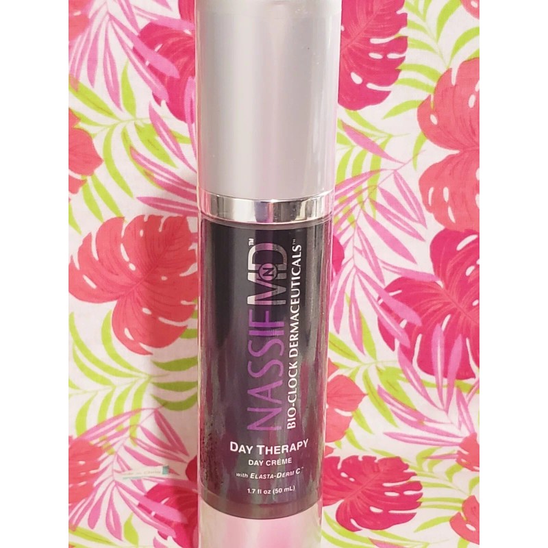Nassif Day Therapy Creme with Elasta Derma-C 1.7 oz. bio-clock
