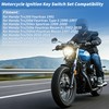 X AUTOHAUX Ignition Key Switch Ignition Switch Lock Set No.35100HN6A30/35100HM8000/35010HF1670/35100HN1000