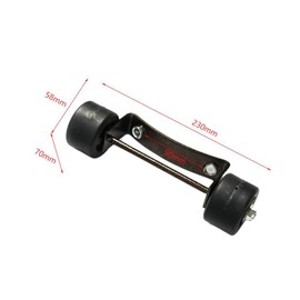 Generic Universal Patio Heater Wheel Kit Metal Outdoor Umbrella Gas Heater Wheel