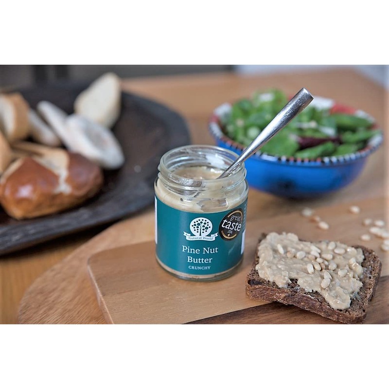 Nutural World - Crunchy Pine Nut Butter 6 Oz (170g)