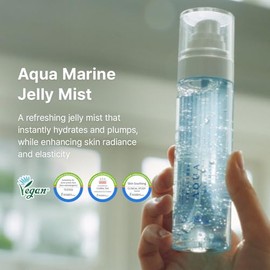 Dr.Althea Aqua Marine Jelly Mist | Lightweight, Ultra-Fine Facial Mist Spray | Hydrating Serum with PDRN & Triple Hyaluronic Acid | Vegan Korean Skinc