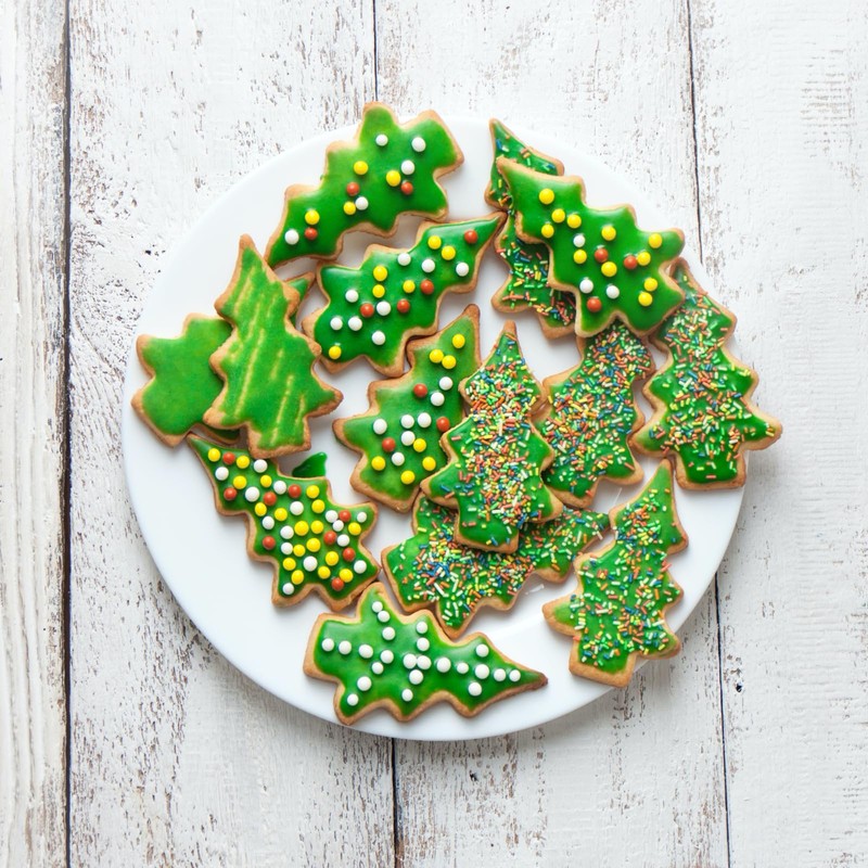 JOB JOL Cookie Cutters 3 PCS, Christmas Cookie Cutters, Christmas