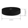 Dufray HiFi Speaker Spike Pads, Carbon Fiber Speaker Stand Feet,