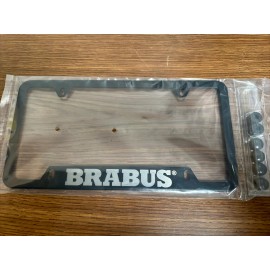 Brabus Logo License Plate Frame Made By Brabus In Germany "matte Black"Genuine