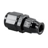 Tepilauda 3/8" Tube To Female 8AN Adapter Fitting Aluminum Black