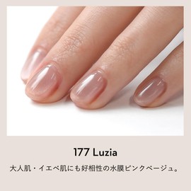Magnetic Nail Gel, Nail Color (177 Luzia) | Office Nail, Gel Nail, Color Gel, Single Item, Single Color, Champagne Beige, Pearl, Glitter, Sheer, Transparency, Self Gel Nail