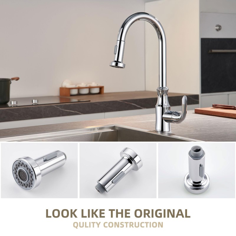 Angle Simple Faucet Head Replacement, Male Thread Type G 1/2