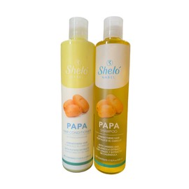 Sheló NABEL Kit Shampoo y Acondicionador de Papa Retarda Cana | Caida de Cabello Potatoes