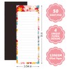 KiDEPOCH Magnet Notepads for Refrigerator, Magnetic To Do List Notepad