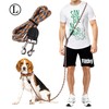 CHMKSTC Dog Leash Shoulder Leash Shoulder Leash Hands Free Dog