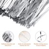 800 PCS Metal Twist Ties, 10CM Reusable Bag Ties, for
