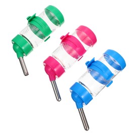 GANAZONO 3piezas Botellas De Agua Colgantes para Hámster Bebederos Automáticos Dispensador De Agua para Pequeñas