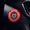 Car Start Stop Button Cover, Skull Pattern Car Metal Engine