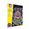Janod J07892 Animal Mandala Scratch Art