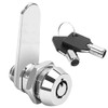Litensh Thread Tubular Cam Lock 25mm, Mailbox Lock Cabinet Cylinder