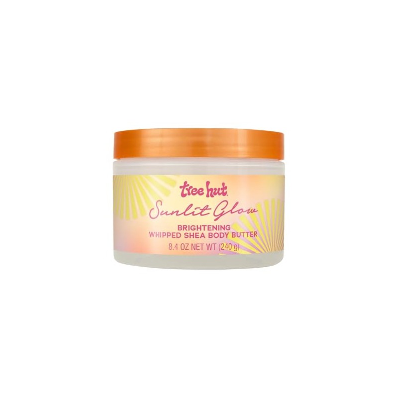 TREE HUT, Whipped Body Butter Sunlit Glow, Manteca Corporal Hidratante,
