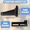 Storm Door Closer Bracket，Repair Jamb Bracket Compatible with Andersen，Durable Screen