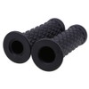 Motorcycle Non Slip Retro Rubber Handlebar Comfortable Handlebar 7/8" 22mm