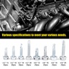 200pcs Self Tapping Screw, Metal Self Tapping Drill Screws Assortment