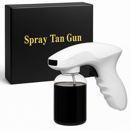 GNRBG Cordless Professional Spray Tan Machine C Portable & Rechargeable Self Tanning Airbrush Gun C Delivers Smooth, Salon-Quality Sunless Tan for Home, Travel & Mobile Use